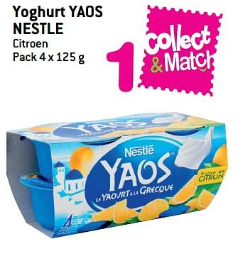 Promoties Yoghurt taos nestle - Nestlé - Geldig van 08/08/2018 tot 21/08/2018 bij Match