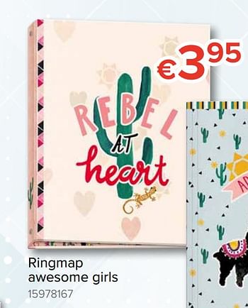 Promoties Ringmap awesome girls - Awesome Girls - Geldig van 10/08/2018 tot 02/09/2018 bij Euro Shop