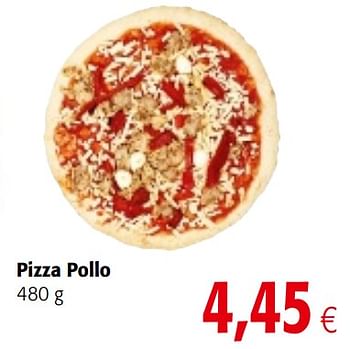 Promotions Pizza pollo - Produit maison - Colruyt - Valide de 01/08/2018 à 15/08/2018 chez Colruyt
