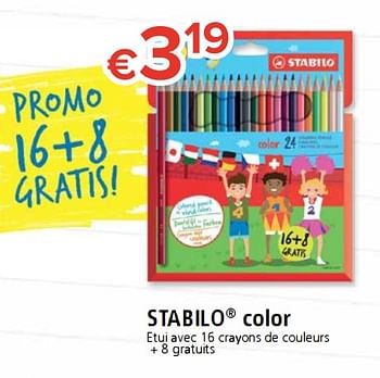 Promotions Stabilo color - Stabilo - Valide de 09/08/2018 à 09/09/2018 chez Euro Shop