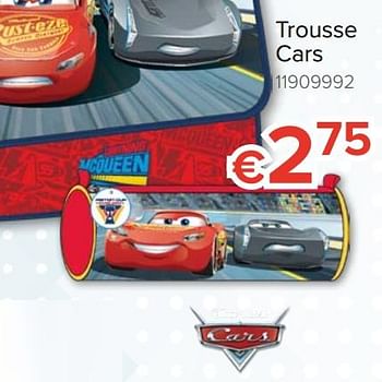 Promotions Trousse cars - Cars - Valide de 09/08/2018 à 09/09/2018 chez Euro Shop