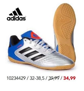 Promoties Indoor voetbalschoenen adidas - Adidas - Geldig van 05/08/2018 tot 02/09/2018 bij Bristol