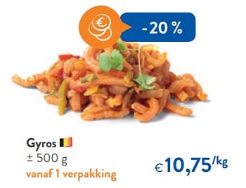 Promoties Gyros - Huismerk - Okay  - Geldig van 01/08/2018 tot 14/08/2018 bij OKay