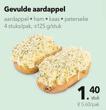 Promoties Gevulde aardappel - Huismerk - Buurtslagers - Geldig van 03/08/2018 tot 16/08/2018 bij Buurtslagers