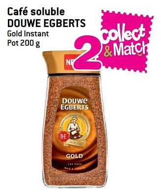 Promotions Café soluble douwe egberts - Douwe Egberts - Valide de 08/08/2018 à 21/08/2018 chez Match