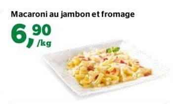 Promoties Macaroni au jambon et fromage - Huismerk - Spar  - Geldig van 02/08/2018 tot 14/08/2018 bij Spar