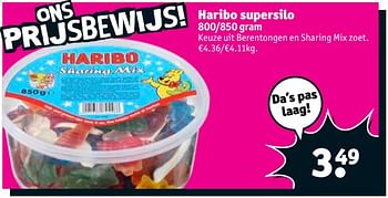 Promoties Haribo supersilo - Haribo - Geldig van 07/08/2018 tot 19/08/2018 bij Kruidvat