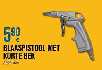 Promoties Blaaspistool met korte bek - Ironside - Geldig van 01/07/2018 tot 31/08/2018 bij Meno Pro