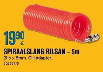 Promoties Spiraalslang rilsan-5m - Ironside - Geldig van 01/07/2018 tot 31/08/2018 bij Meno Pro