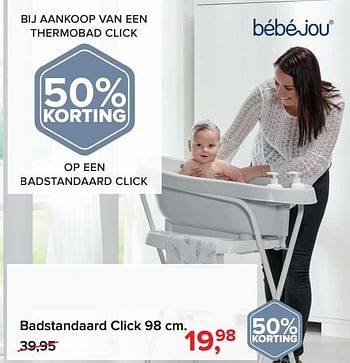 Promoties Badstandaard - Bebe-jou - Geldig van 01/08/2018 tot 01/09/2018 bij Baby-Dump