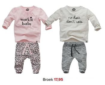 Promoties Broek - Z8 - Geldig van 01/08/2018 tot 01/09/2018 bij Baby-Dump