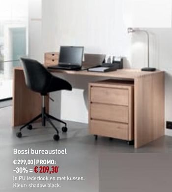 Promotions Bossi bureaustoel - Bristol - Valide de 01/08/2018 à 01/09/2018 chez Overstock