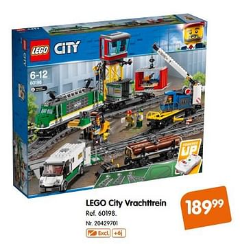 Promoties Lego city vrachttrein - Lego - Geldig van 31/07/2018 tot 09/09/2018 bij Fun