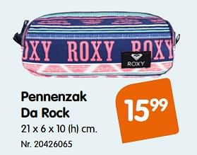 Promoties Pennenzak da rock - Roxy - Geldig van 31/07/2018 tot 09/09/2018 bij Fun