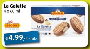 Promoties La galette - Ijsboerke - Geldig van 30/07/2018 tot 01/09/2018 bij Aronde