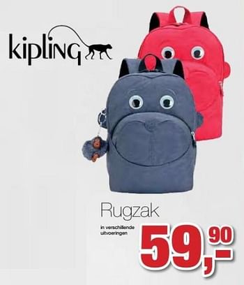 Promoties Rugzak - Kipling - Geldig van 25/07/2018 tot 16/09/2018 bij Paradisio
