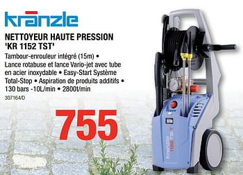 Promotions Kranzle nettoyeur haute pression `kr 1152 tst` - Kranzle - Valide de 02/08/2018 à 19/08/2018 chez HandyHome