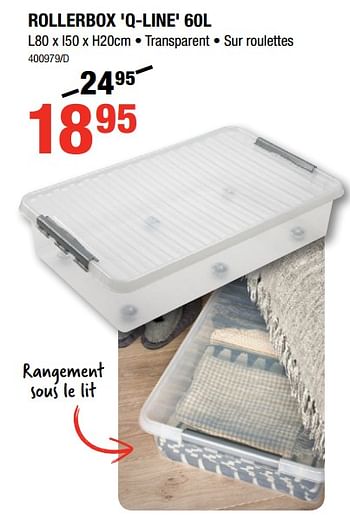 Promotions Rollerbox q-line - Sunware - Valide de 02/08/2018 à 19/08/2018 chez HandyHome