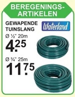 Promotions Gewapende tuinslang - Waterland - Valide de 13/08/2018 à 01/09/2018 chez Van Cranenbroek