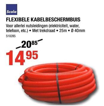 Promoties Flexibele kabelbeschermbuis - Scala - Geldig van 02/08/2018 tot 19/08/2018 bij HandyHome