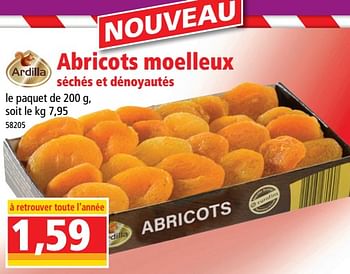 Promotions Abricots moelleux séchés et dénoyautés - Produit Maison - Norma - Valide de 14/08/2018 à 21/08/2018 chez Norma