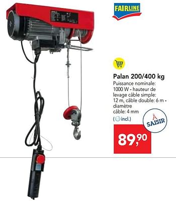Promoties Palan 200-400 kg - Fairline - Geldig van 15/08/2018 tot 28/08/2018 bij Makro