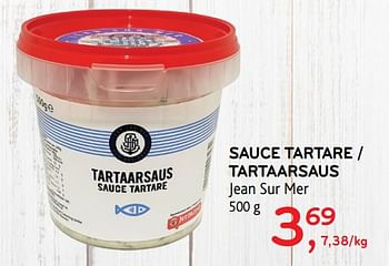 Promotions Sauce tartare - Jean sur mer - Valide de 15/08/2018 à 28/08/2018 chez Alvo