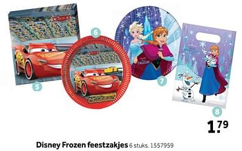 Promoties Disney frozen feestzakjes - Disney  Frozen - Geldig van 13/08/2018 tot 02/09/2018 bij Intertoys