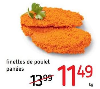Promotions Finettes de poulet panées - Produit Maison - Spar Retail - Valide de 16/08/2018 à 29/08/2018 chez Spar (Colruytgroup)