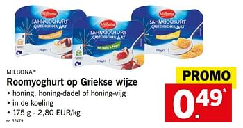 Promoties Roomyoghurt op griekse wijze - Eridanous - Geldig van 20/08/2018 tot 25/08/2018 bij Lidl