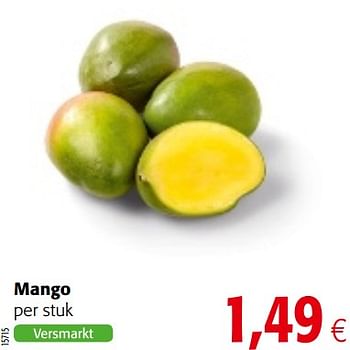 Promoties Mango - Huismerk - Colruyt - Geldig van 16/08/2018 tot 28/08/2018 bij Colruyt