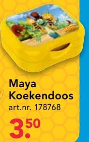Promoties Maya koekendoos - Maya - Geldig van 15/08/2018 tot 28/08/2018 bij Blokker