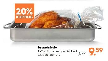 Promoties Braadslede - Huismerk - Blokker - Geldig van 15/08/2018 tot 28/08/2018 bij Blokker