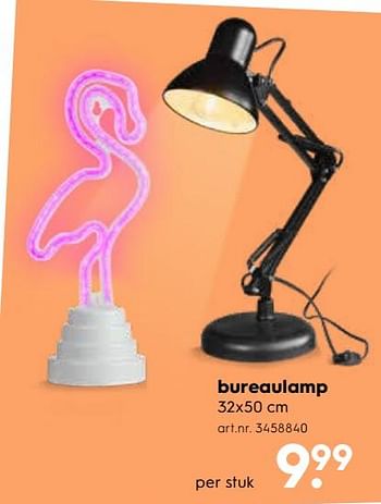 Promotions Bureaulamp - Produit maison - Blokker - Valide de 15/08/2018 à 28/08/2018 chez Blokker