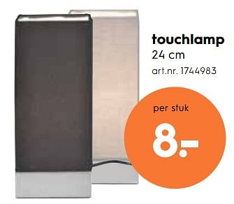 Promoties Touchlamp - Huismerk - Blokker - Geldig van 15/08/2018 tot 28/08/2018 bij Blokker