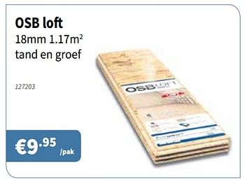 Promoties Osb loft - Huismerk - Cevo - Geldig van 16/08/2018 tot 29/08/2018 bij Cevo Market