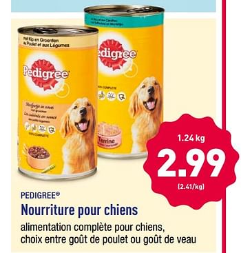Promoties Nourriture pour chiens - Pedigree - Geldig van 20/08/2018 tot 25/08/2018 bij Aldi
