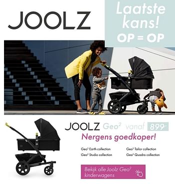Promoties Joolz geo2 - Joolz - Geldig van 28/07/2018 tot 25/08/2018 bij Baby & Tiener Megastore