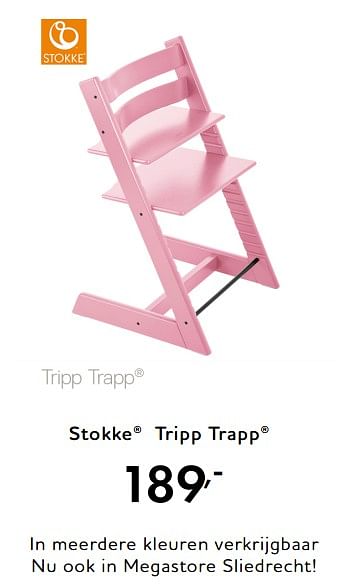 Promoties Stokketripp trapp - Stokke - Geldig van 28/07/2018 tot 25/08/2018 bij Baby & Tiener Megastore