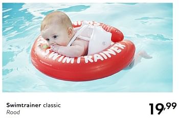 Promoties Swimtrainer classic rood - Huismerk - Baby & Tiener Megastore - Geldig van 28/07/2018 tot 25/08/2018 bij Baby & Tiener Megastore