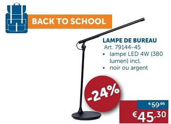 Promotions Lampe de bureau - Produit maison - Zelfbouwmarkt - Valide de 21/08/2018 à 24/09/2018 chez Zelfbouwmarkt