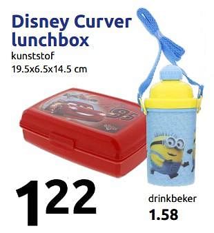 Promoties Disney curver lunchbox - Curver - Geldig van 22/08/2018 tot 28/08/2018 bij Action
