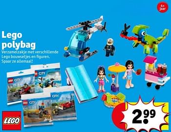 Promoties Lego polybag - Lego - Geldig van 21/08/2018 tot 26/08/2018 bij Kruidvat
