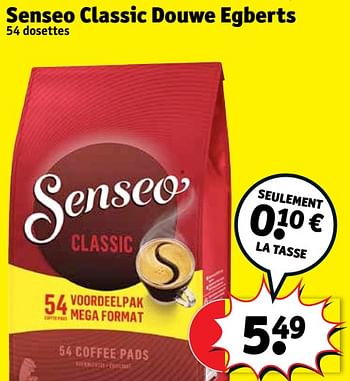 Promotions Senseo classic douwe egberts - Douwe Egberts - Valide de 21/08/2018 à 26/08/2018 chez Kruidvat