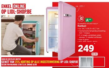 Gelijkenis Zeug Prematuur SilverCrest Silvercrest koelkast - Promotie bij Lidl