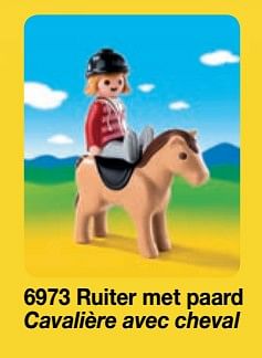 Promoties Cavalière avec cheval - Playmobil - Geldig van 01/09/2018 tot 31/12/2018 bij Playmobil