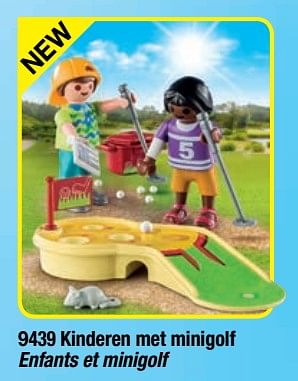 Promotions Enfants et minigolf - Playmobil - Valide de 01/09/2018 à 31/12/2018 chez Playmobil