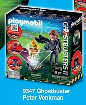 Promotions Ghostbuster peter venkman - Playmobil - Valide de 01/09/2018 à 31/12/2018 chez Playmobil
