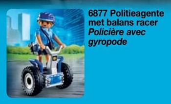 Promotions Policière avec gyropode - Playmobil - Valide de 01/09/2018 à 31/12/2018 chez Playmobil