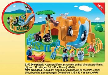 Promotions Dierenpark - Playmobil - Valide de 01/09/2018 à 31/12/2018 chez Playmobil